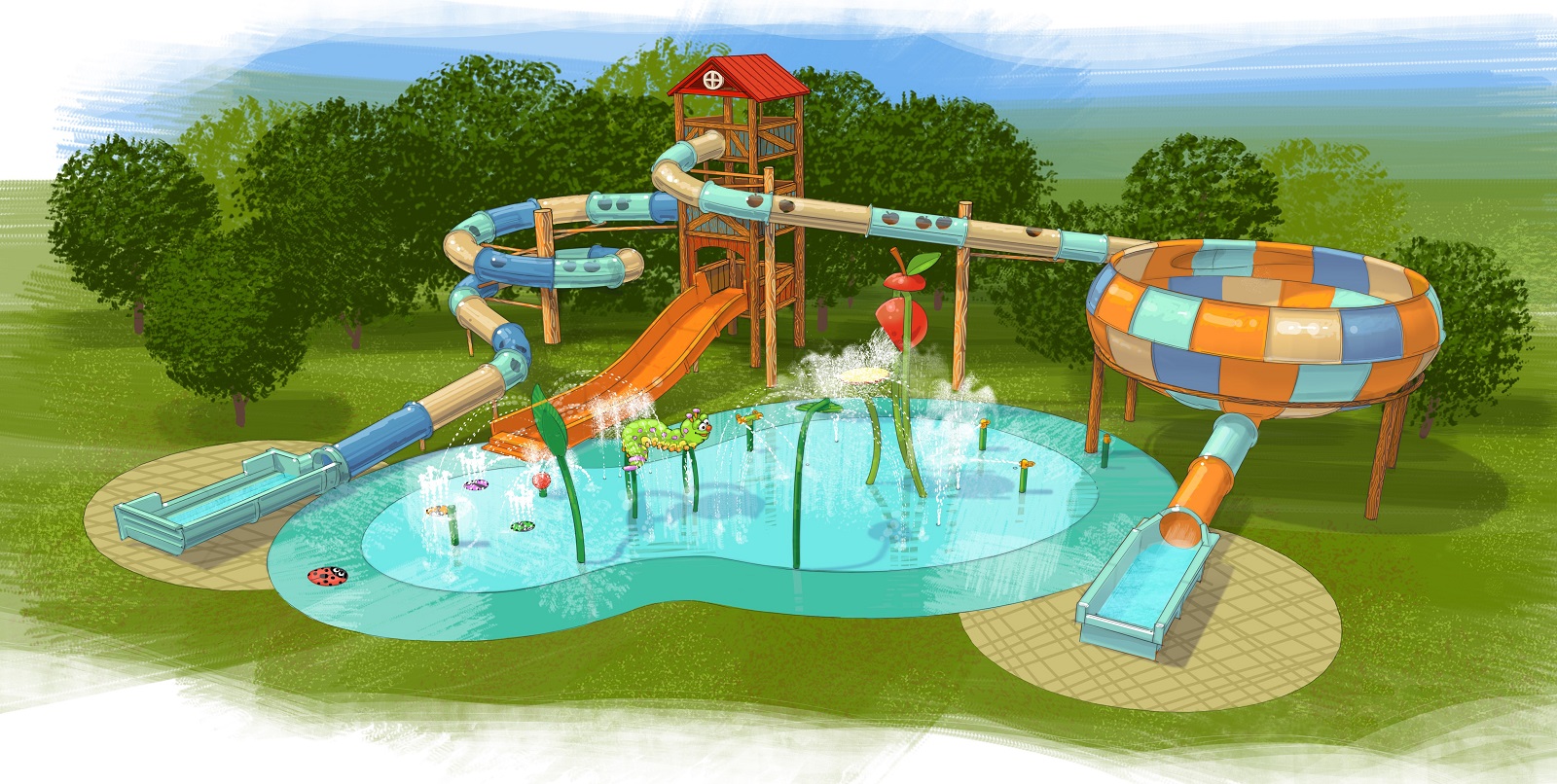 De Boomgaard Holiday Park - Watergames & More